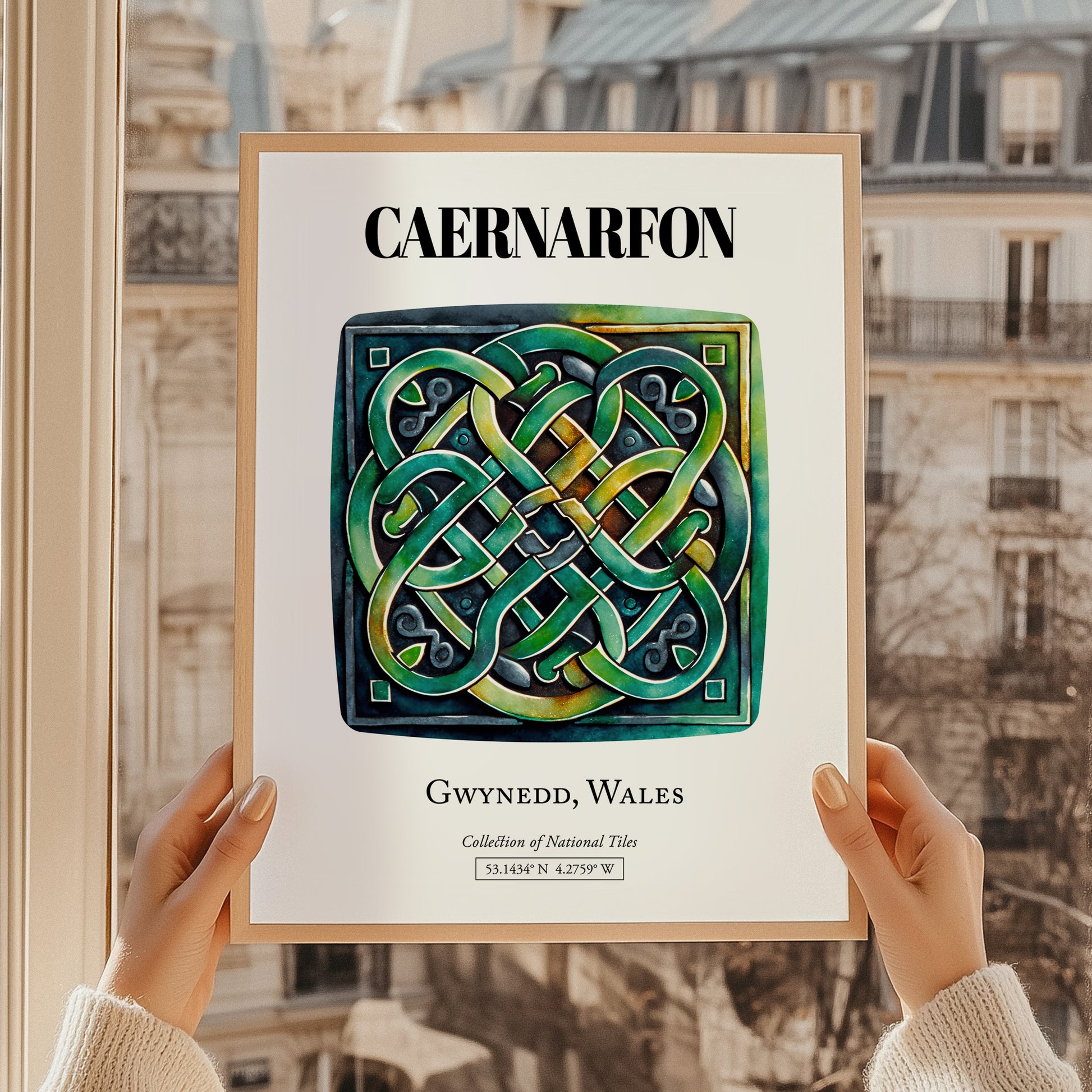 Caernarfon, Wales – Travel Poster