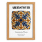 Aberystwyth, Wales – Travel Poster, set in oak frame
