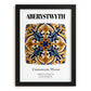 Aberystwyth, Wales – Travel Poster, in sleek black frame