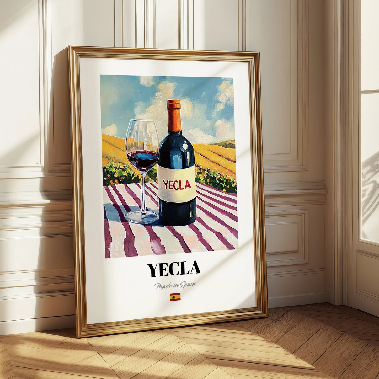 Yecla – Spanish Red Wine, Tasting Room Painting