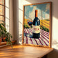 Yecla – Spanish Red Wine, Tasting Room Painting, clean layout with no caption