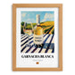 Garnacha Blanca – Spanish White Wine, Wine Bar Wall Art, set in oak frame