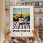 Pedro Ximénez – Spanish White Wine, Vinoteca Painting, styled in a charming Paris street view