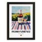 Pedro Ximénez – Spanish White Wine, Vinoteca Painting, in sleek black frame