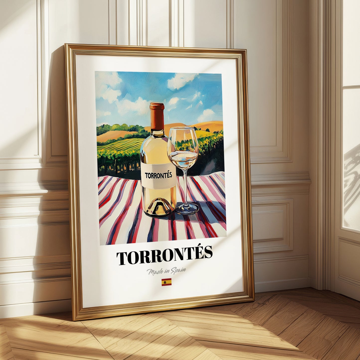 Torrontés – Spanish White Wine, Bodega Wall Art