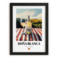 Doña Blanca – Spanish White Wine, Enoteca Still Life, in sleek black frame
