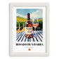 Rosado de Navarra – Spanish Rose Wine, Bodega Wall Art, placed in minimal white frame