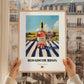 Rosado de Rioja – Spanish Rose Wine, Wine Bar Poster, styled in a charming Paris street view