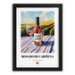 Rosado de Cariñena – Spanish Rose Wine, Wine Bar Poster, in sleek black frame