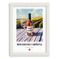 Rosado de Cariñena – Spanish Rose Wine, Wine Bar Poster, placed in minimal white frame