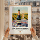 Espumoso de Rueda – Spanish Sparkling Wine, Wine Bar Poster, styled in a charming Paris street view