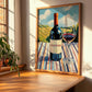 Minervois – French Red Wine, Wine Bar Print, clean layout with no caption