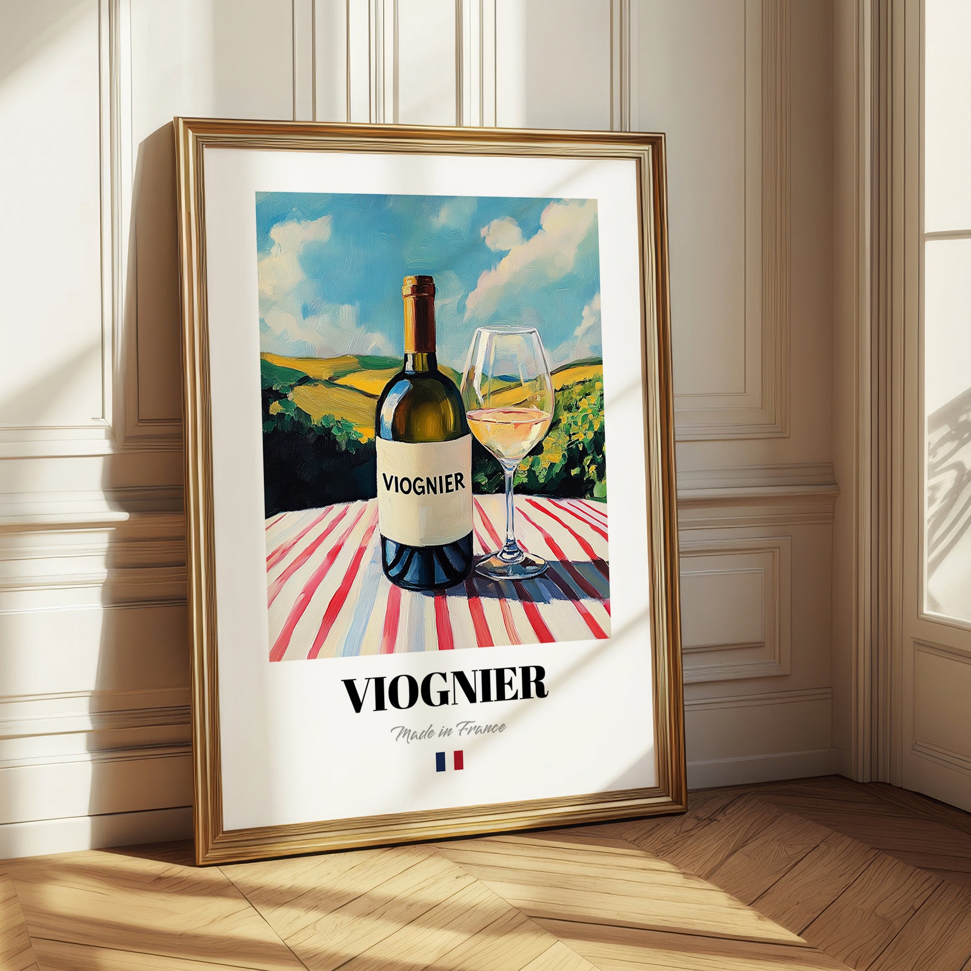 Viognier – French White Wine, Vinoteca Wall Art