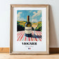 Viognier – French White Wine, Vinoteca Wall Art, in wooden frame leaning on the floor