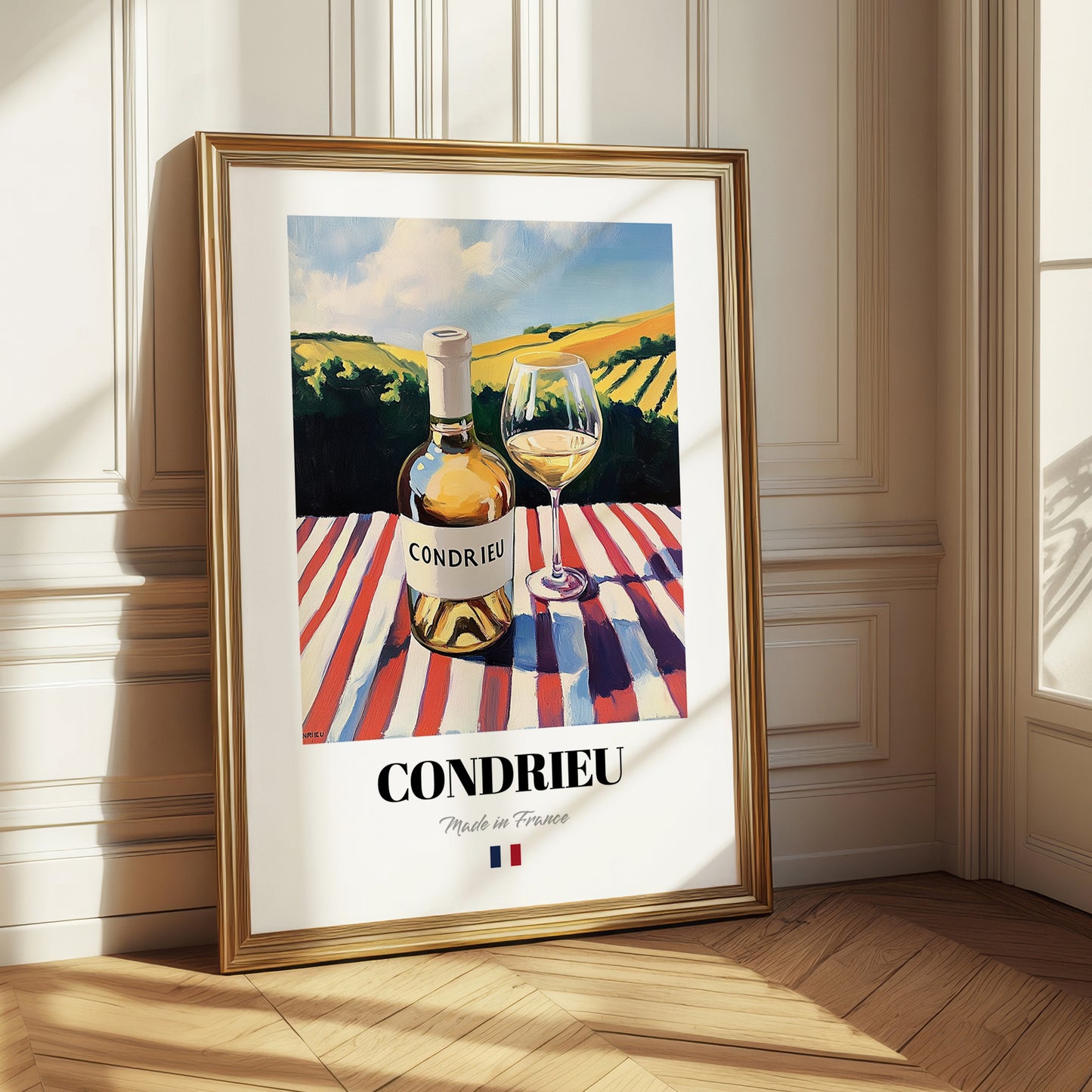 Condrieu – French White Wine, Tasting Room Poster
