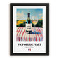 Picpoul de Pinet – French White Wine, Tasting Room Art, in sleek black frame