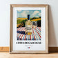 Côtes de Gascogne – French White Wine, Bodega Poster, in wooden frame leaning on the floor