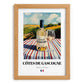 Côtes de Gascogne – French White Wine, Bodega Poster, set in oak frame