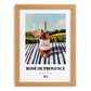 Rosé de Provence – French Rose Wine, Wine Bar Wall Art, set in oak frame