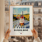 Bandol Rosé – French Rose Wine, Vinoteca Wall Decor, styled in a charming Paris street view