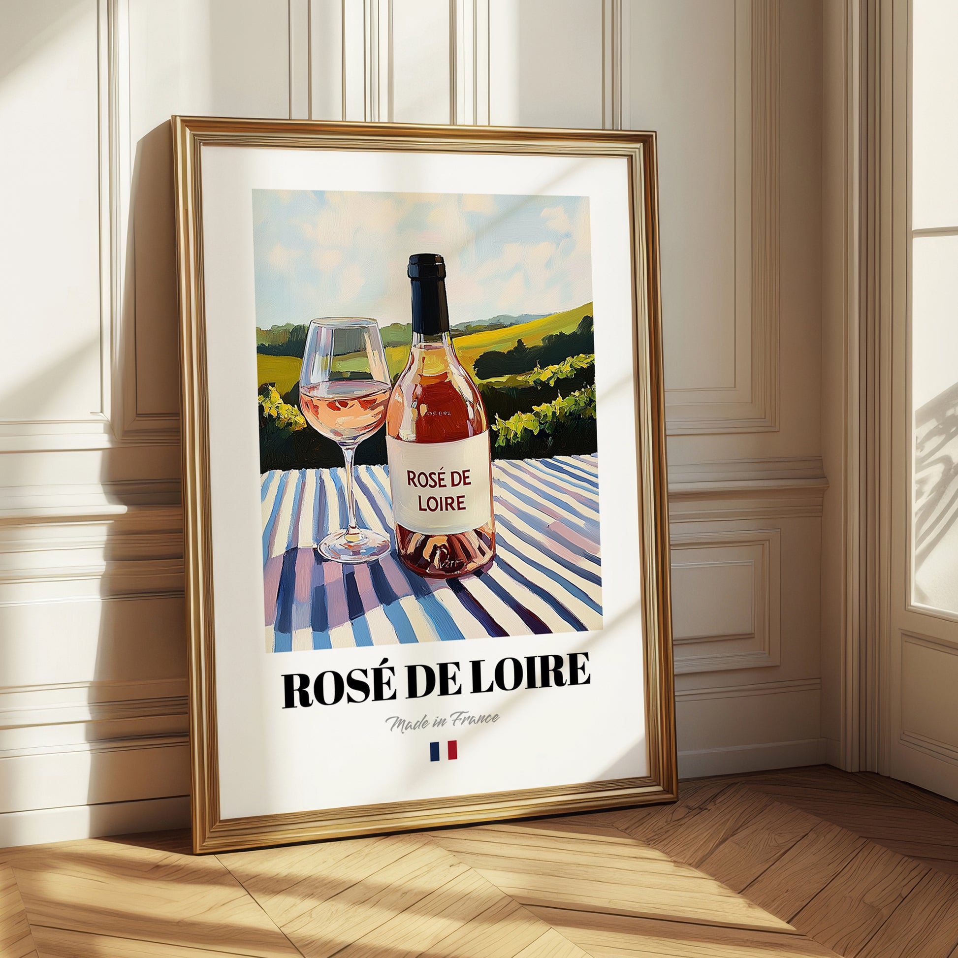 Rosé de Loire – French Rose Wine, Vinoteca Wall Art