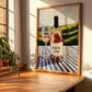 Rosé de Loire – French Rose Wine, Vinoteca Wall Art, clean layout with no caption