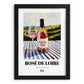 Rosé de Loire – French Rose Wine, Vinoteca Wall Art, in sleek black frame