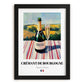 Crémant de Bourgogne – French Sparkling Wine, Vinoteca Poster, in sleek black frame