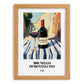 Brunello di Montalcino – Italian Red Wine, Enoteca Poster, set in oak frame