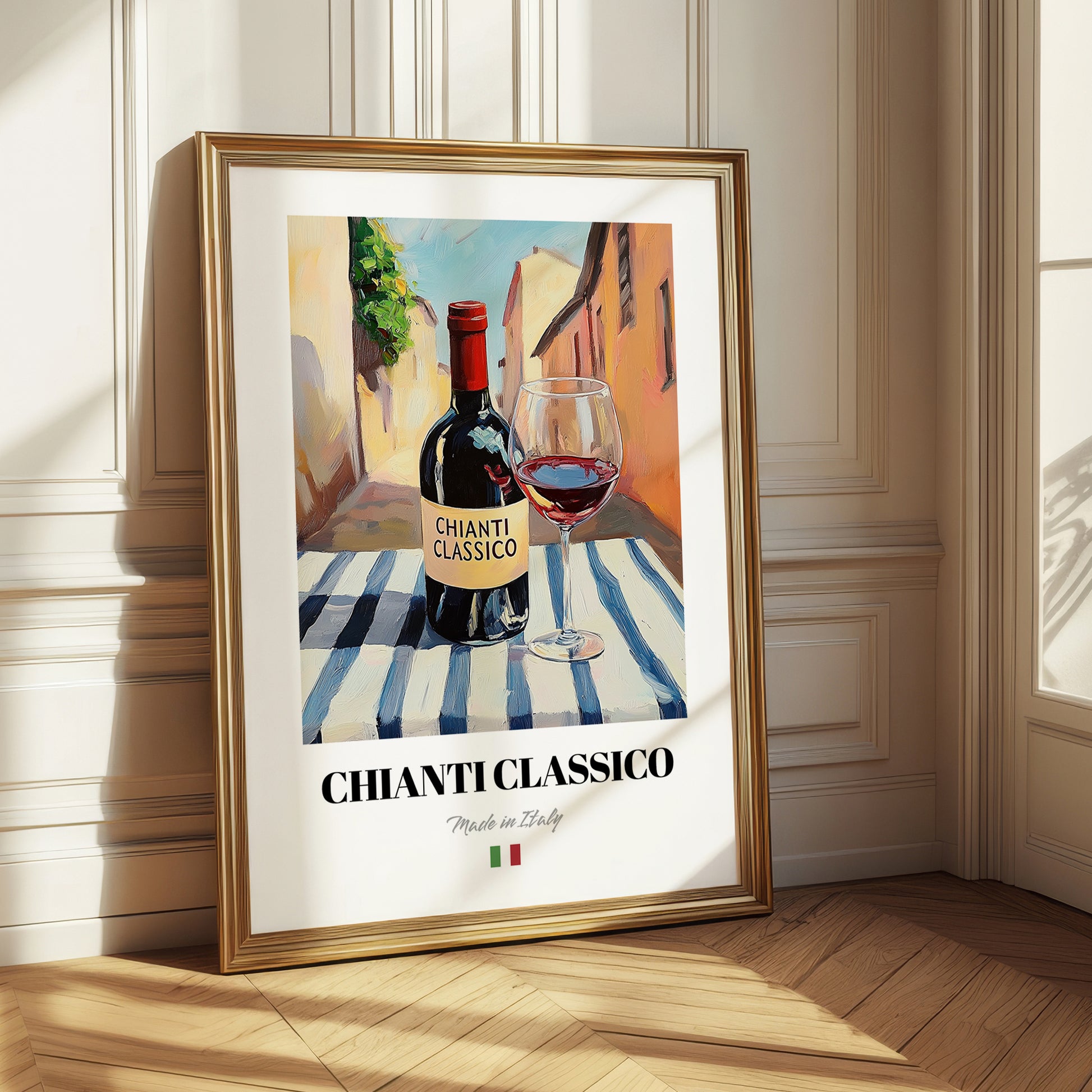 Chianti Classico – Italian Red Wine, Wine Bar Poster