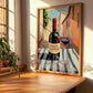 Chianti Classico – Italian Red Wine, Wine Bar Poster, clean layout with no caption