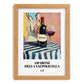 Amarone della Valpolicella – Italian Red Wine, Wine Bar Print, set in oak frame