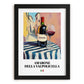 Amarone della Valpolicella – Italian Red Wine, Wine Bar Print, in sleek black frame