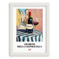 Amarone della Valpolicella – Italian Red Wine, Wine Bar Print, placed in minimal white frame
