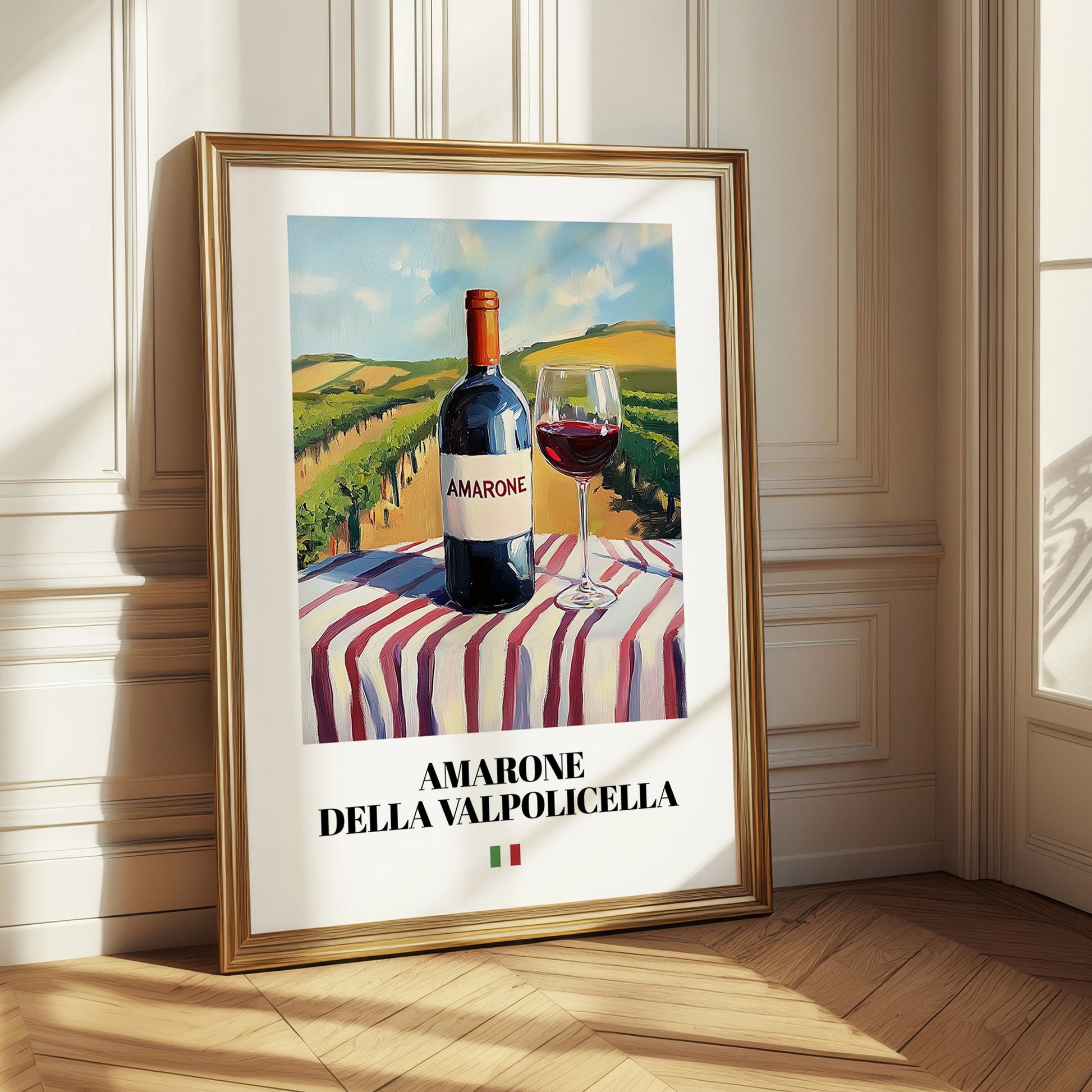 Amarone della Valpolicella – Italian Red Wine, Wine Bar Still Life