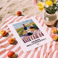 Amarone della Valpolicella – Italian Red Wine, Wine Bar Still Life, unframed on coastal sand