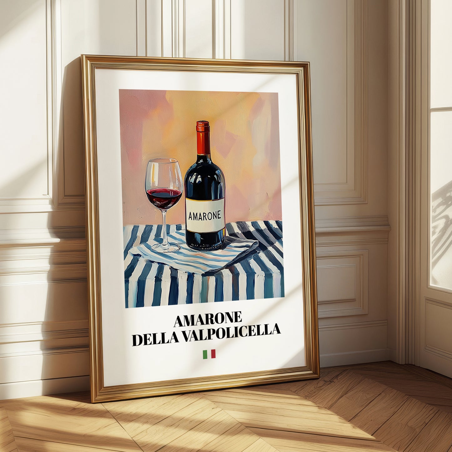 Amarone della Valpolicella – Italian Red Wine, Tasting Room Still Life