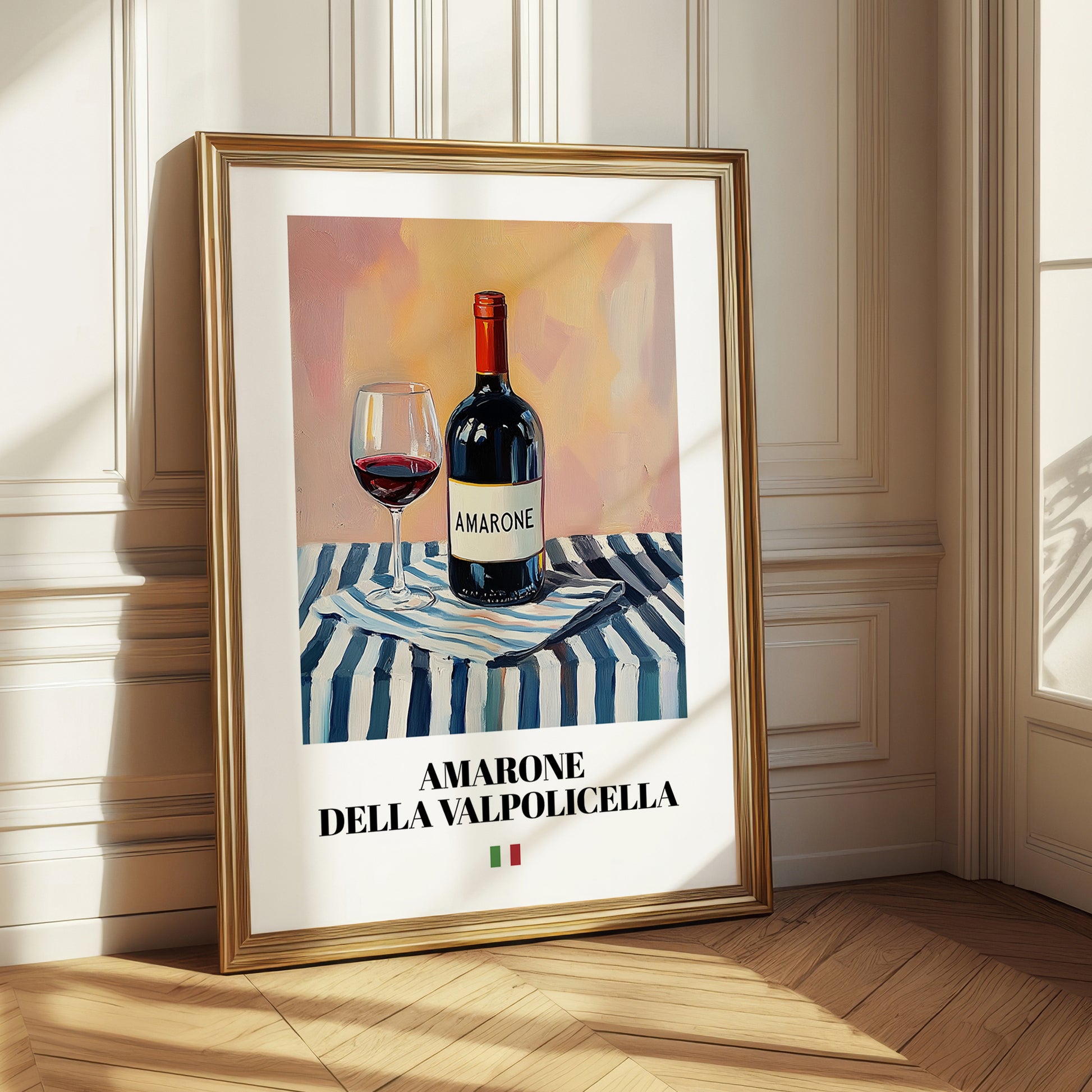 Amarone della Valpolicella – Italian Red Wine, Tasting Room Still Life