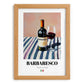 Barbaresco – Italian Red Wine, Vinoteca Wall Art, set in oak frame