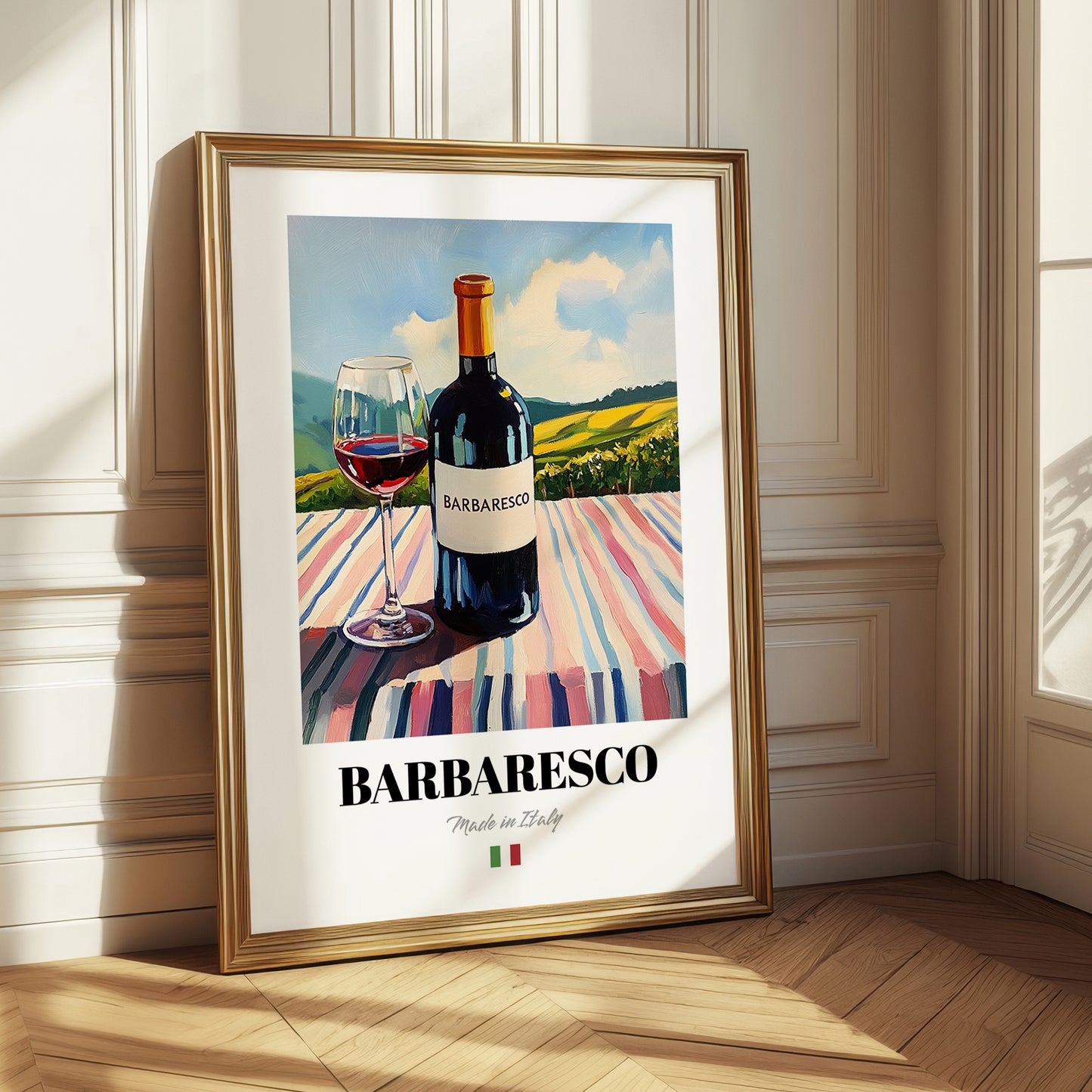 Barbaresco – Italian Red Wine, Wine Bar Still Life