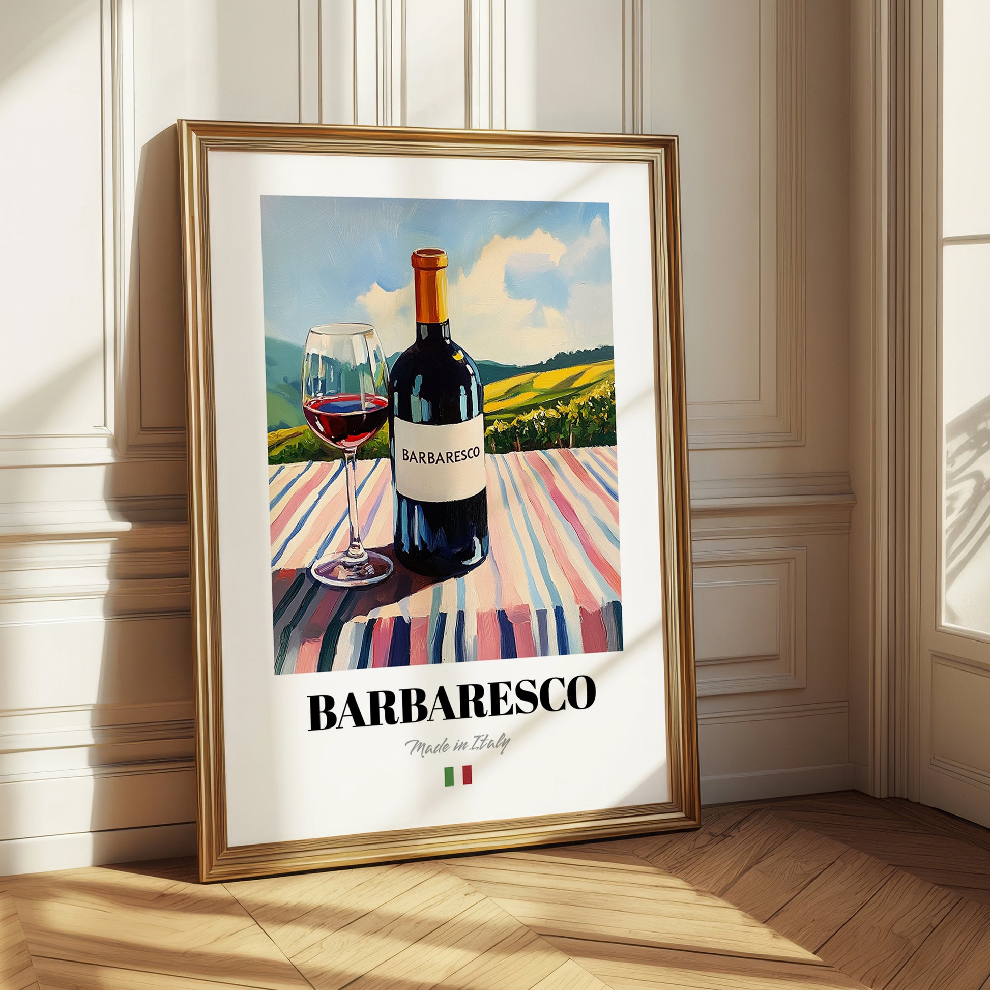 Barbaresco – Italian Red Wine, Wine Bar Still Life