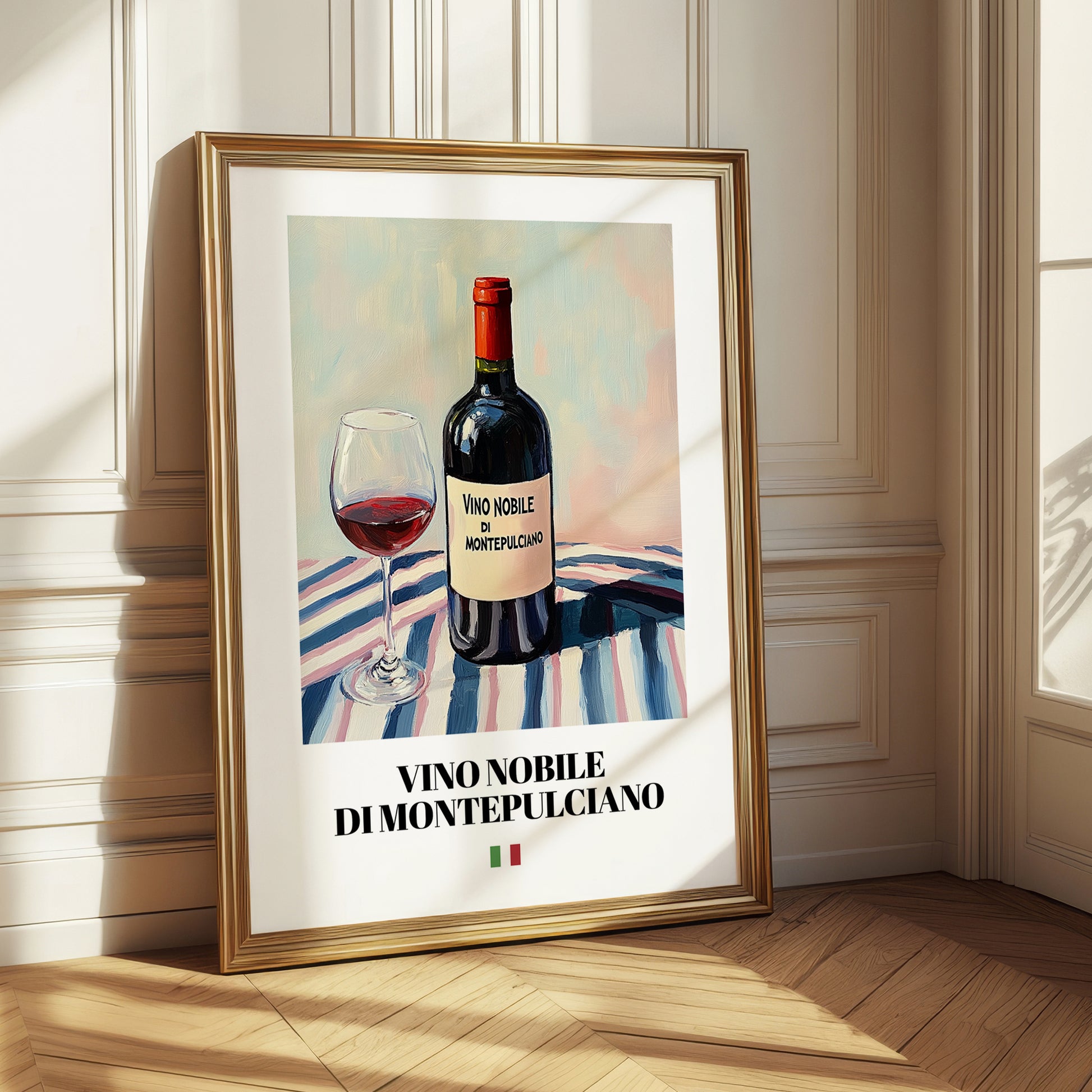 Vino Nobile di Montepulciano – Italian Red Wine, Tasting Room Wall Art