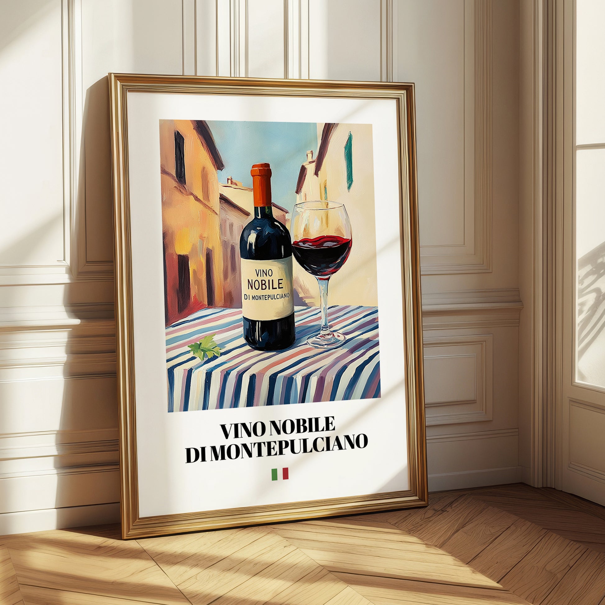 Vino Nobile di Montepulciano – Italian Red Wine, Vinoteca Print