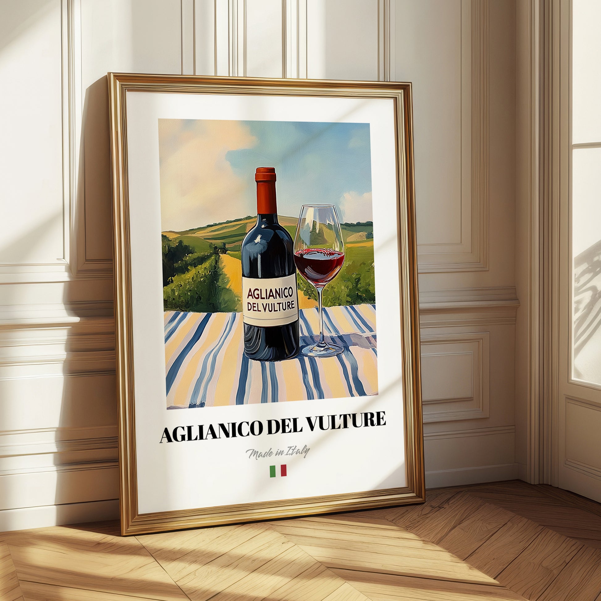 Aglianico del Vulture – Italian Red Wine, Vinoteca Still Life