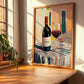 Taurasi – Italian Red Wine, Vineyard Terrace Wall Decor, clean layout with no caption