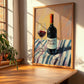 Dolcetto d'Alba – Italian Red Wine, Wine Bar Wall Art, clean layout with no caption