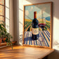 Etna Rosso – Italian Red Wine, Vinoteca Painting, clean layout with no caption