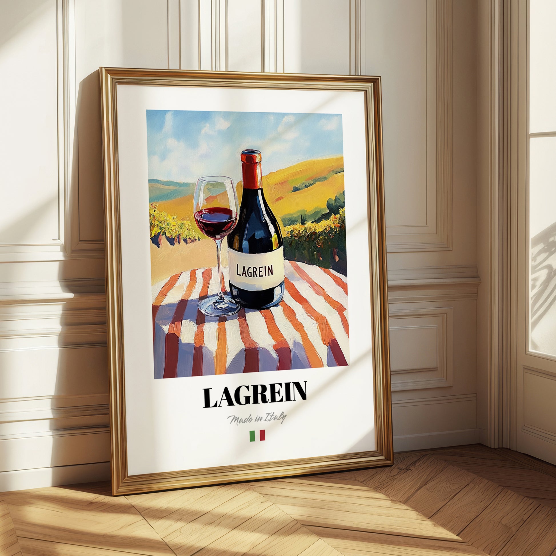 Lagrein – Italian Red Wine, Vinoteca Wall Art
