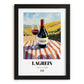 Lagrein – Italian Red Wine, Vinoteca Wall Art, in sleek black frame