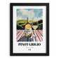 Pinot Grigio – Italian White Wine, Vinoteca Poster, in sleek black frame